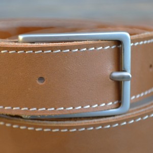 CEINTURE CUIR CAMEL | La classique